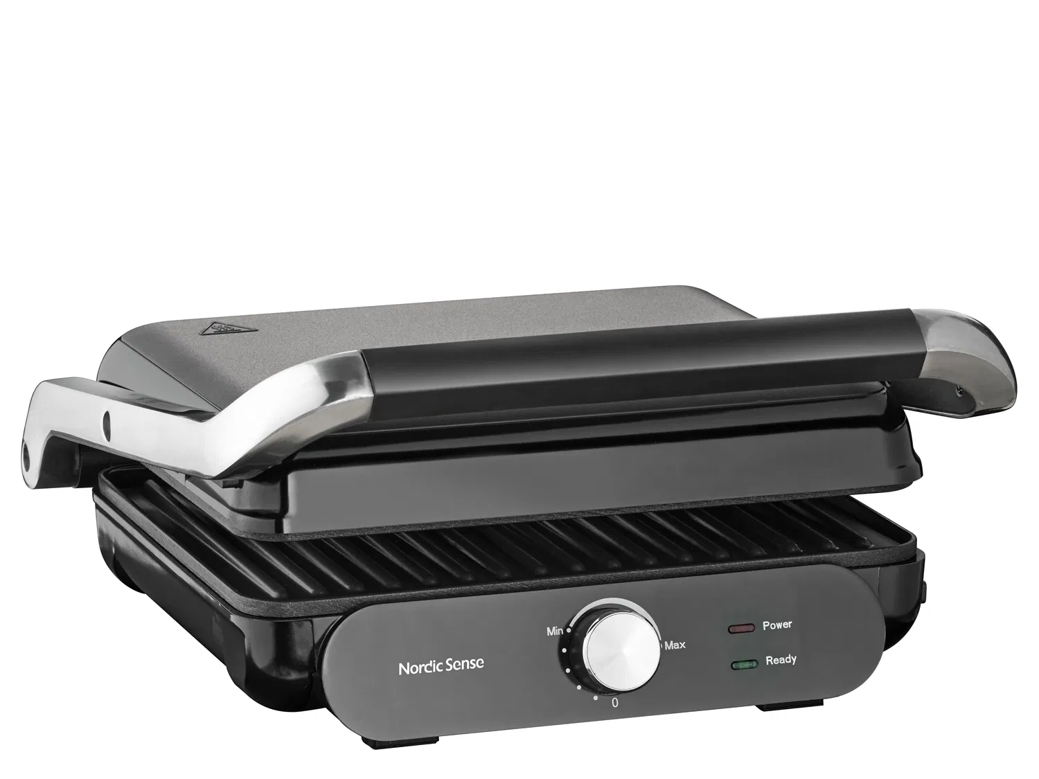 

Nordic Sense Paninigrill aft. plader 2000 watt Sort